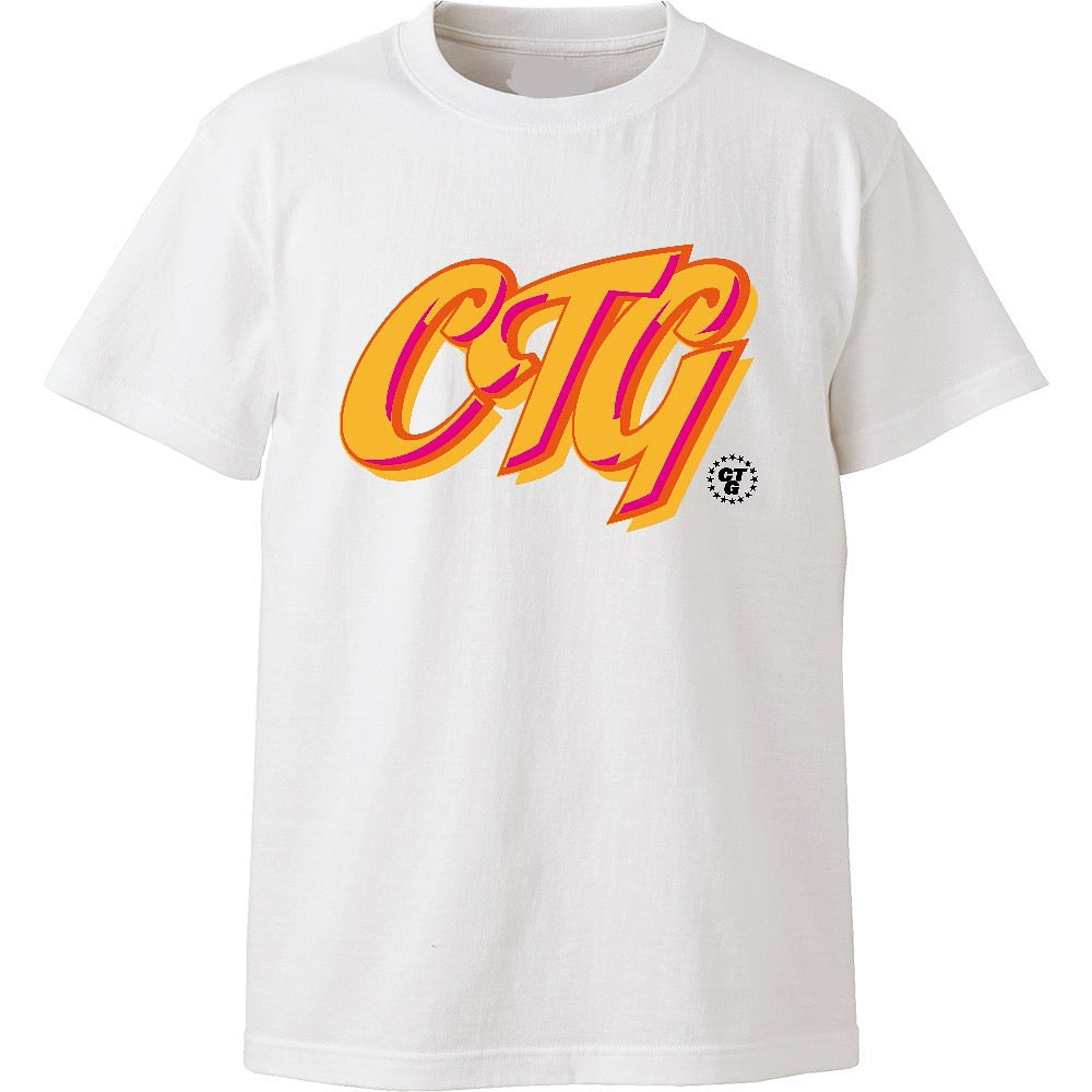 CTG original BIG logo tee white