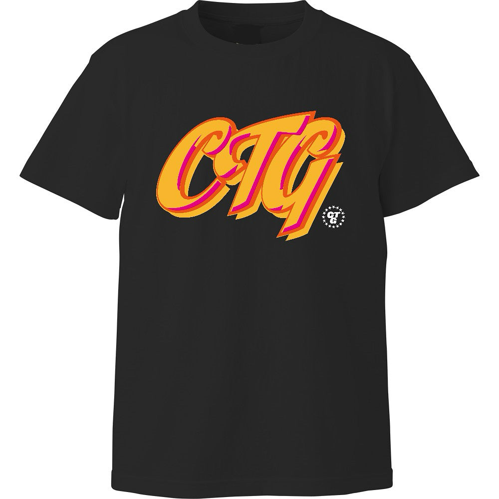 CTG original BIG logo tee black